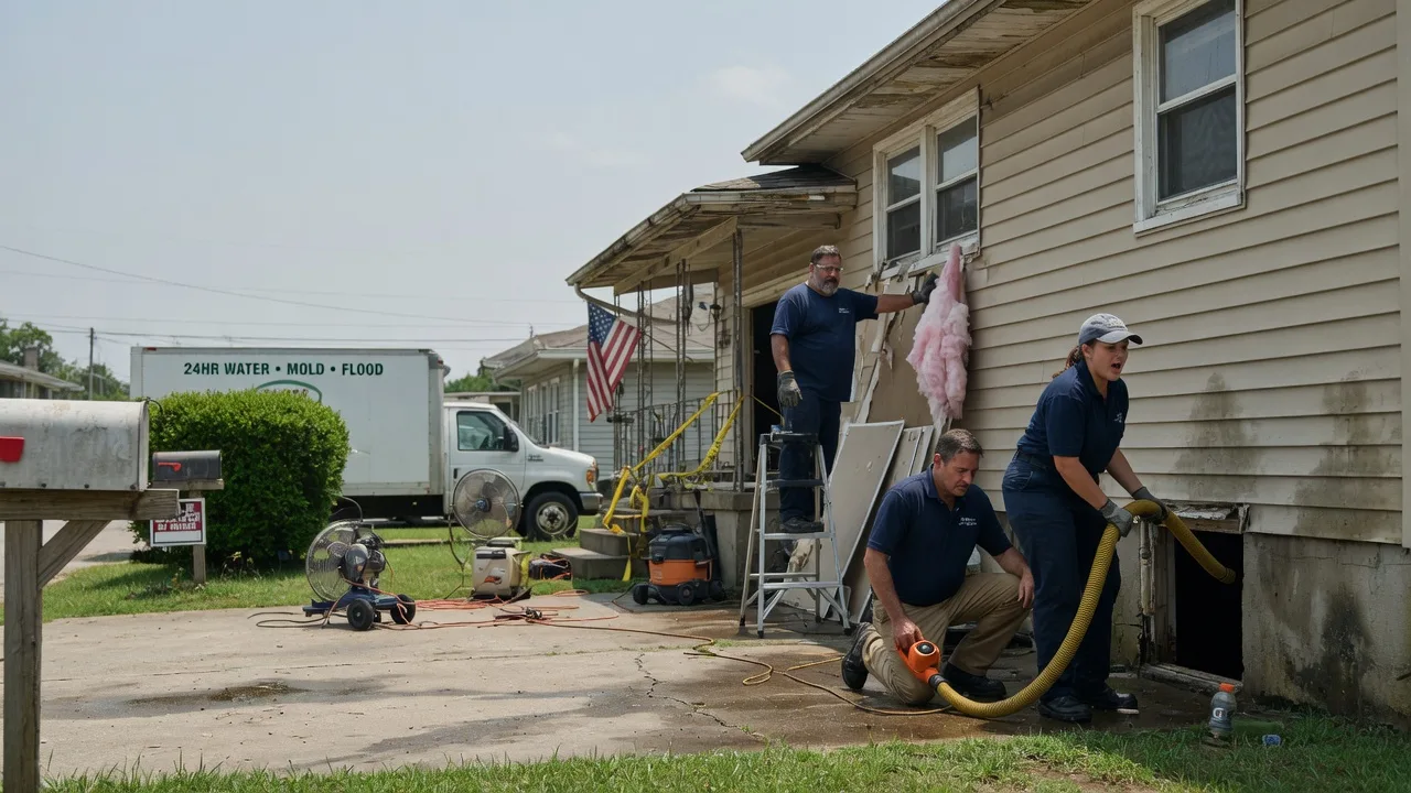 Water Damage Repair in Trinity, TX near me